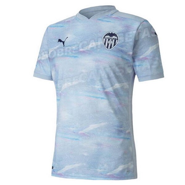 Tailandia Camiseta Valencia Tercera equipación 2020-2021 Azul